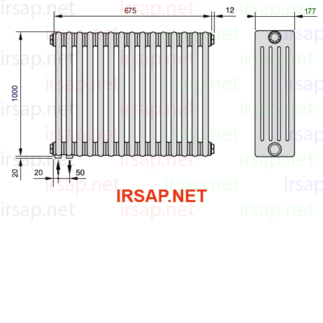 Радиатор IRSAP Tesi 51000/15 T18 CL 01